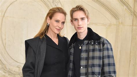 Uma Thurman and Her Son Stole the Show at Dior 